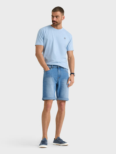 BERMUDA DENIM VUELTA AZUL