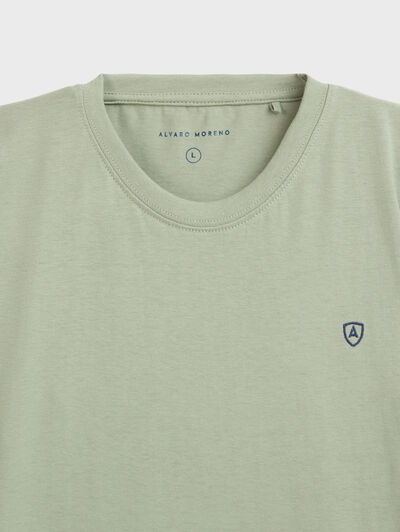 CAMISETA BASICA VERDE