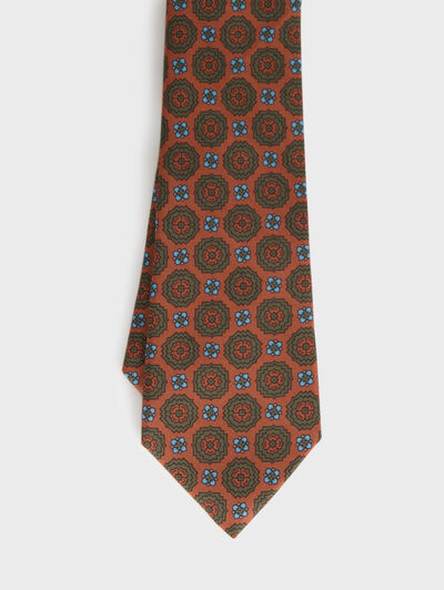 CORBATA PRINTED NARANJA