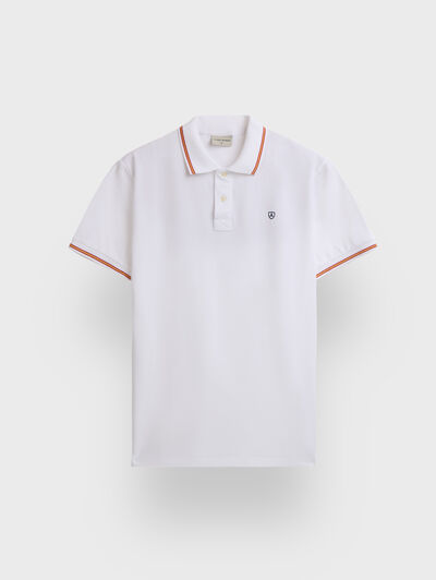 POLO FLAG BLANCO