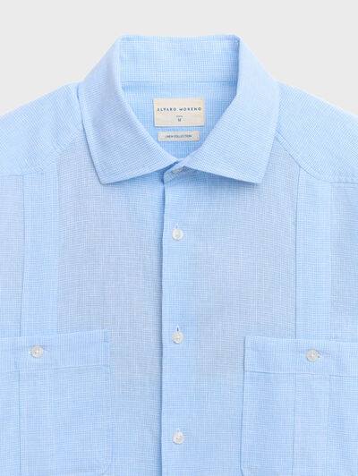 CUBANA PATA DE GALLO CELESTE