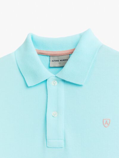 POLO TRENDY VERDE AGUA