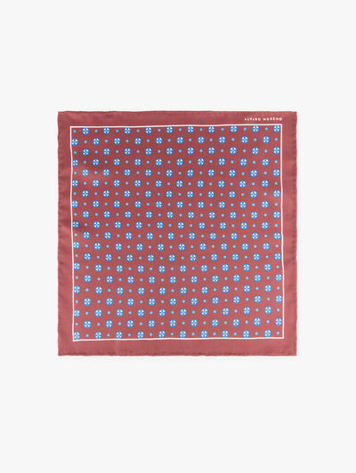 PAÑUELO PRINTED BURDEOS