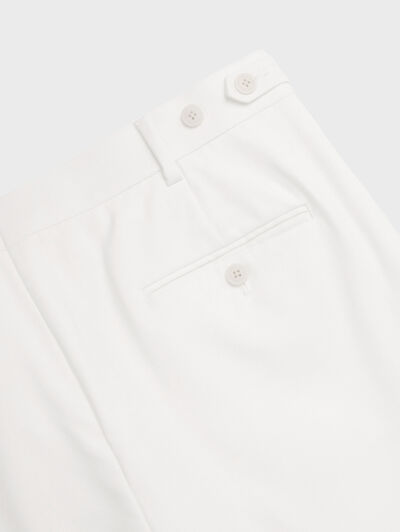 PANTALON CAPO TWILL BLANCO