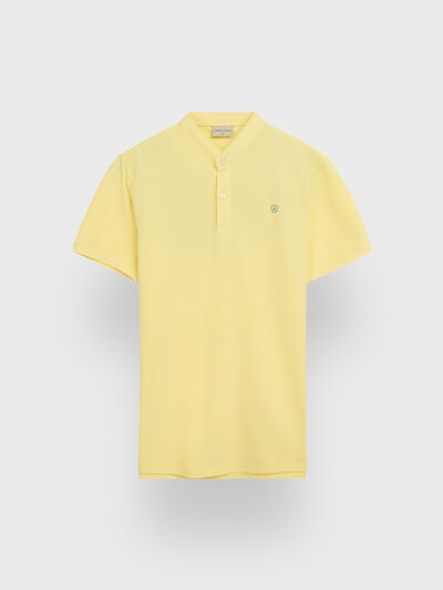 POLO MAO TRENDY AMARILLO