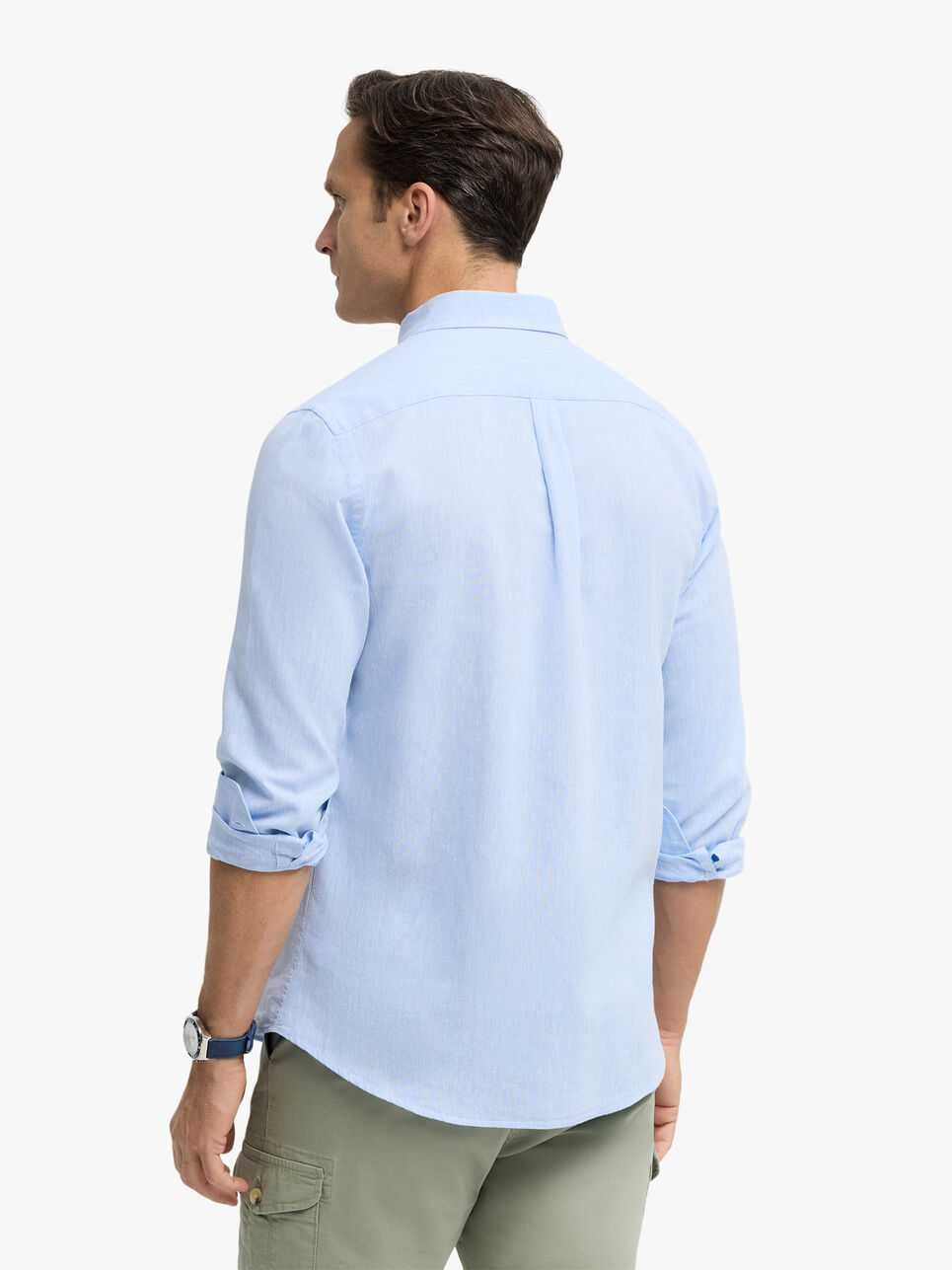 CAMISA LINO BOLSILLO