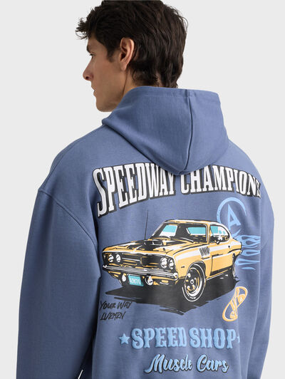 SUDADERA CHAMPIONS AZUL