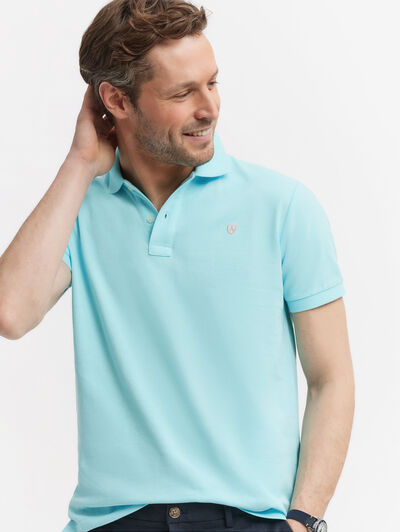 POLO TRENDY VERDE AGUA