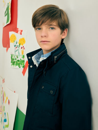 CORTAVIENTOS PHIL KIDS AZUL MARINO