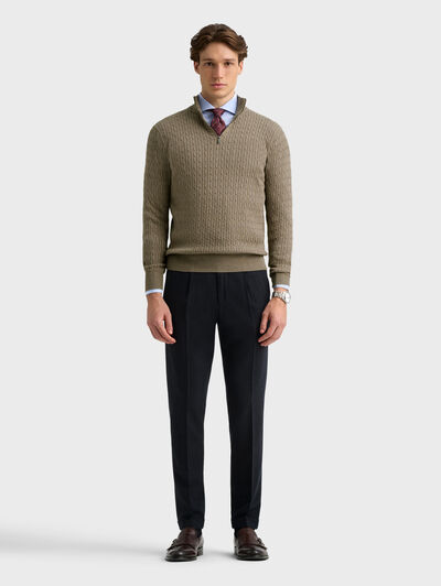 JERSEY BRAIDED CAMEL