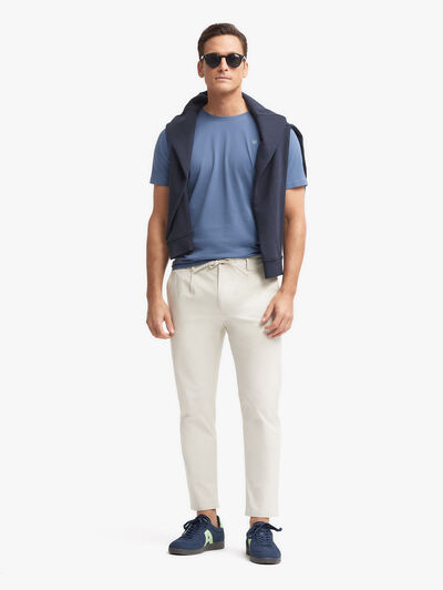 PANTALON OYSTER BEIGE