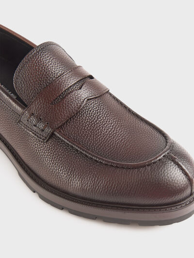 MOCASIN BORDON  PIEL