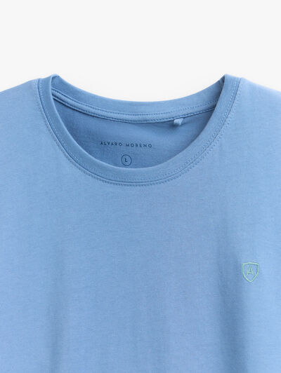CAMISETA BASICA AZUL