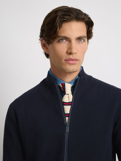 CARDIGAN HOLLAND AZUL MARINO