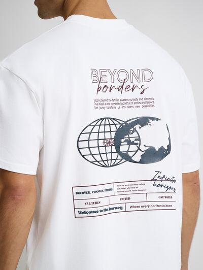 CAMISETA INFINITE BLANCO