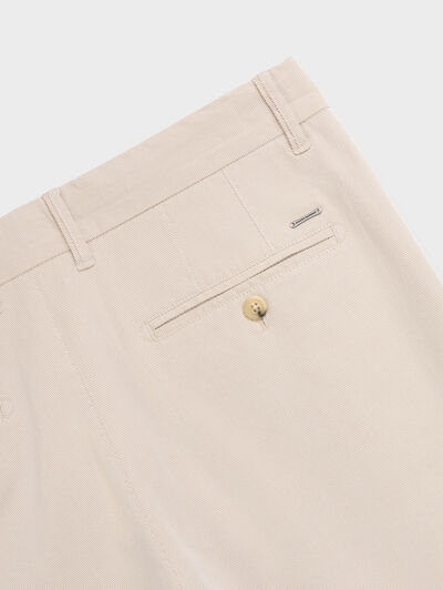 PANTALON DIAGONAL BEIGE