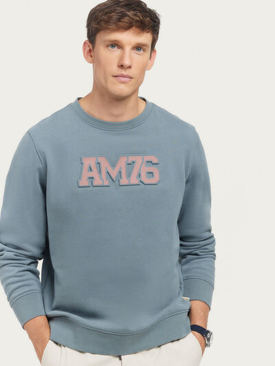 SUDADERA OFFICIAL AZUL