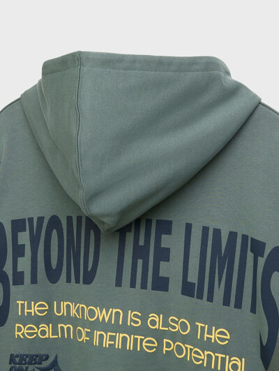 SUDADERA LIMITS VERDE