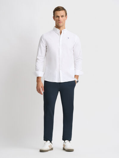 CAMISA OXFORD BASIC BLANCO