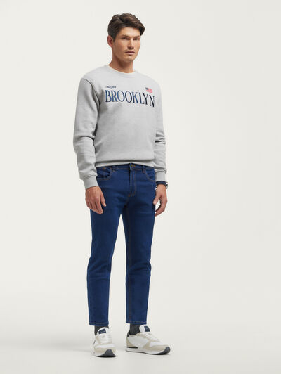 DENIM REGULAR AZUL MARINO