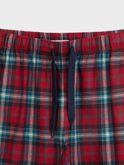 PIJAMA FRANELA CUADROS