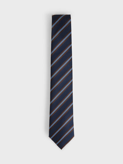 CORBATA JAQUARD MF MARR&Oacute;N