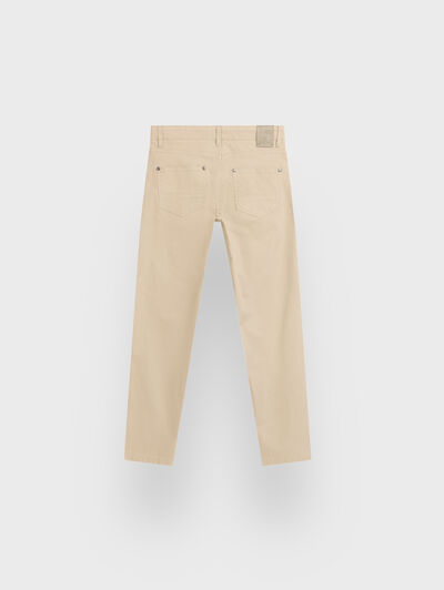 PANTALON 5 BOLSILLOS KIDS CAMEL