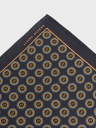 PA&Ntilde;UELO PRINTED AZUL MARINO