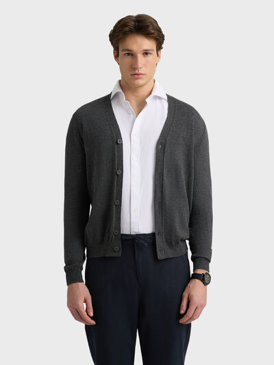 CARDIGAN TURNER GRIS
