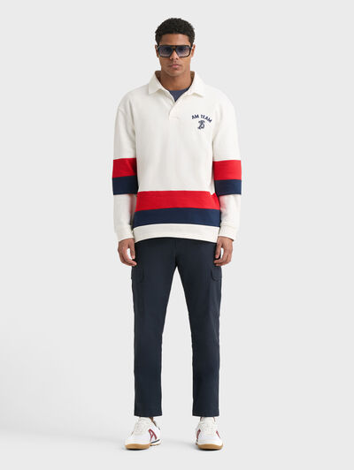POLO NAVY BLANCO