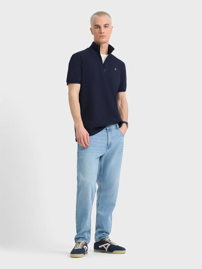 POLO DRAKE AZUL MARINO