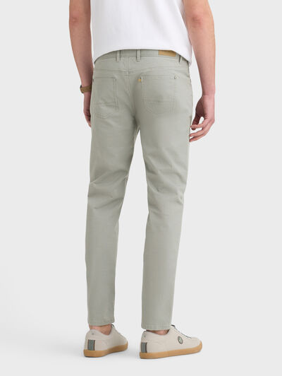 PANTALON DIAGONAL 5P VERDE