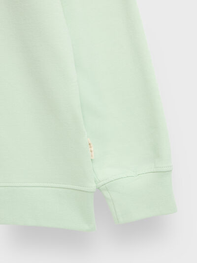 SUDADERA BASIC FANCY VERDE