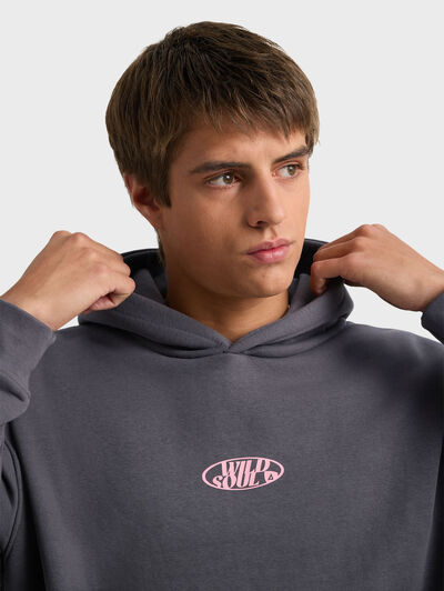 SUDADERA GROW GRIS