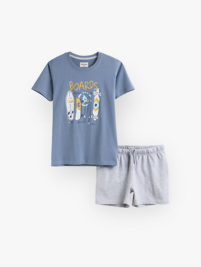 PIJAMA BOARD KIDS AZUL