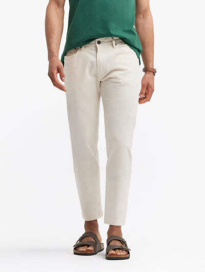 PANTALON 5 BOLSILLOS CRUDO