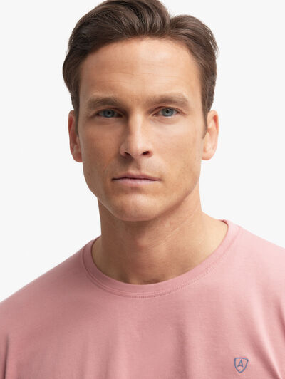 CAMISETA BASICA ROSA
