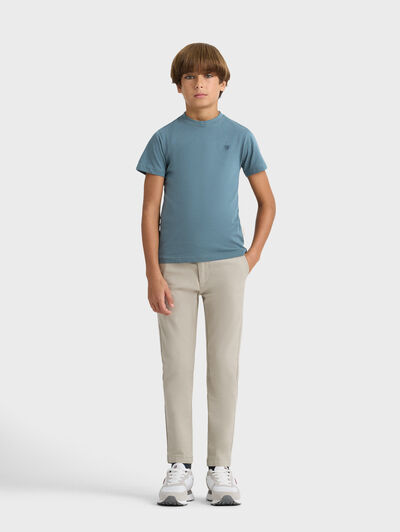 CAMISETA BASICA KIDS AZUL