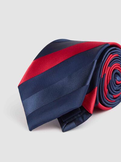 CORBATA JACQUARD MF ROJO