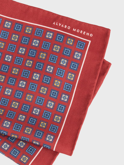 PA&Ntilde;UELO PRINTED ROJO