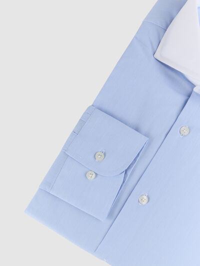 CAMISA MIL RAYAS C.BLANCO