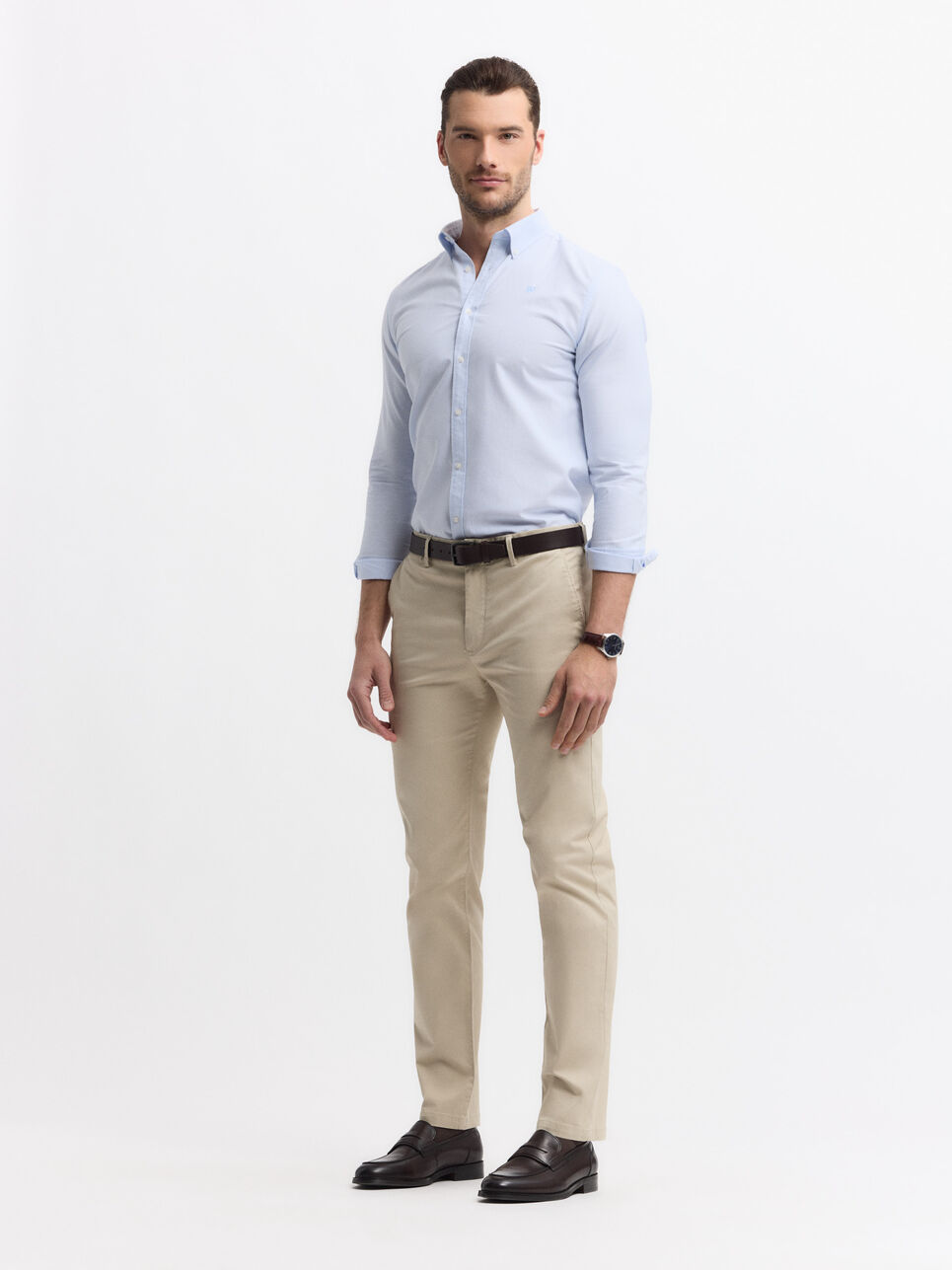 CAMISA OXFORD MIL RAYAS