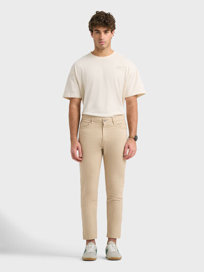 PANTALON PIGMENT BEIGE
