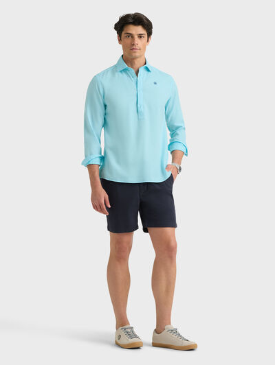 POLERA PANAMA DYE TURQUESA