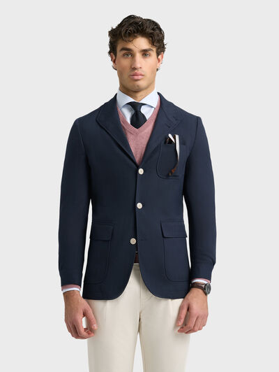 CHAQUETA TEBA AZUL MARINO