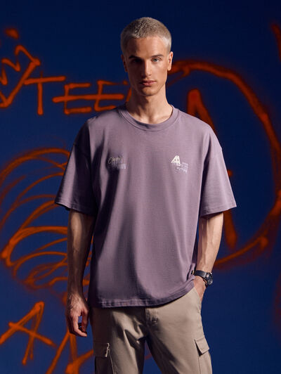 CAMISETA BORCELLE AZUL