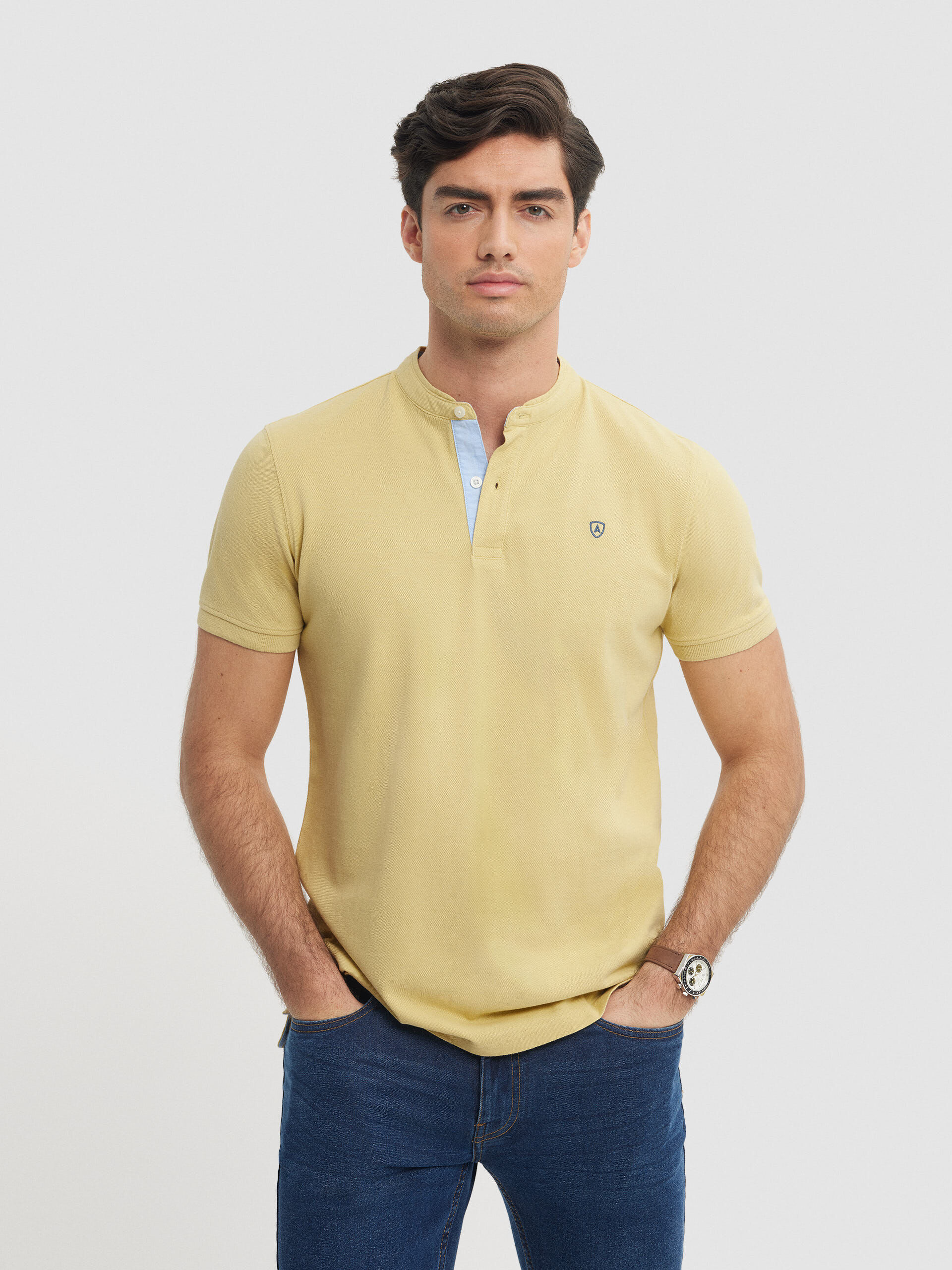 POLO RUSSET AMARILLO