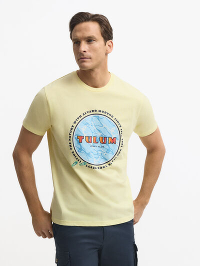CAMISETA TULUM AMARILLO