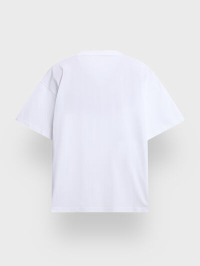 CAMISETA OVERSIZE BLANCO