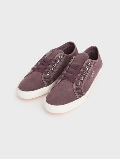 ZAPATILLAS CANVAS VIOLETA